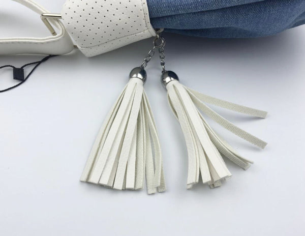 Designer Bucket Tassel Shoulder Bag