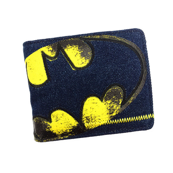 Anime Denim Designer Wallet