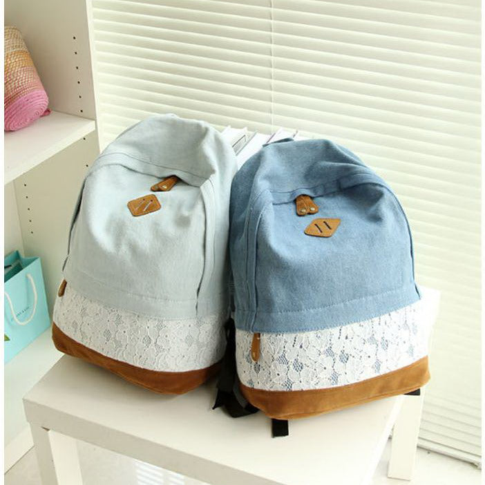 Fashion Floral Lace Backpack