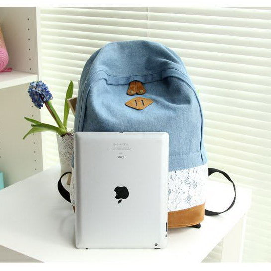 Fashion Floral Lace Backpack