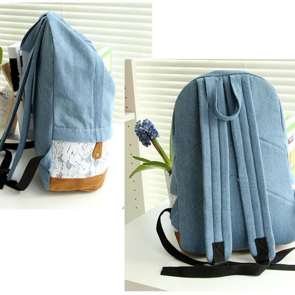 Fashion Floral Lace Backpack