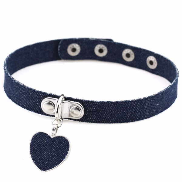 Punk Heart Choker