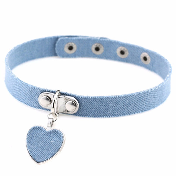 Punk Heart Choker