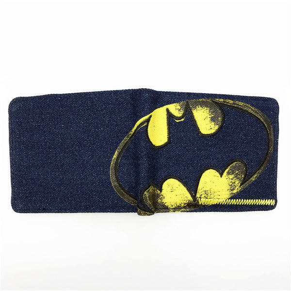 Anime Denim Designer Wallet