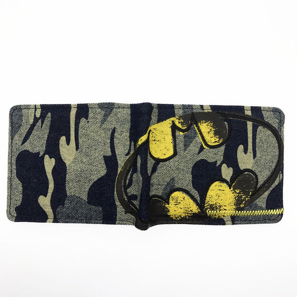 Anime Denim Designer Wallet