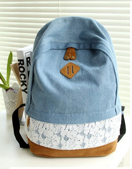 Fashion Floral Lace Backpack