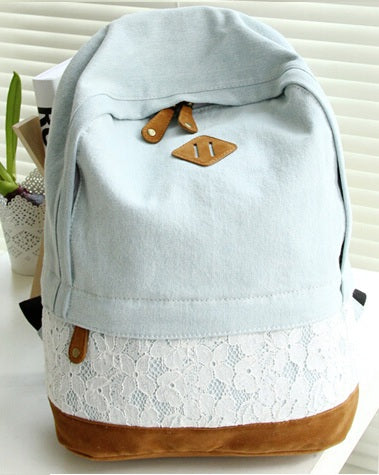 Fashion Floral Lace Backpack