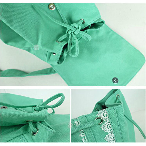 Denim Satchel Bag